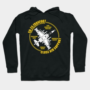 SU-25 Frogfoot Fighter Jet Hoodie